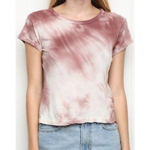 Brandy Melville Tie Dye Graphic Tee